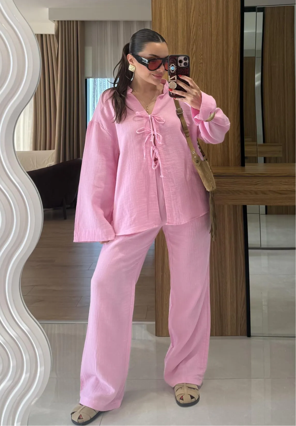 Pink Ribbon Set