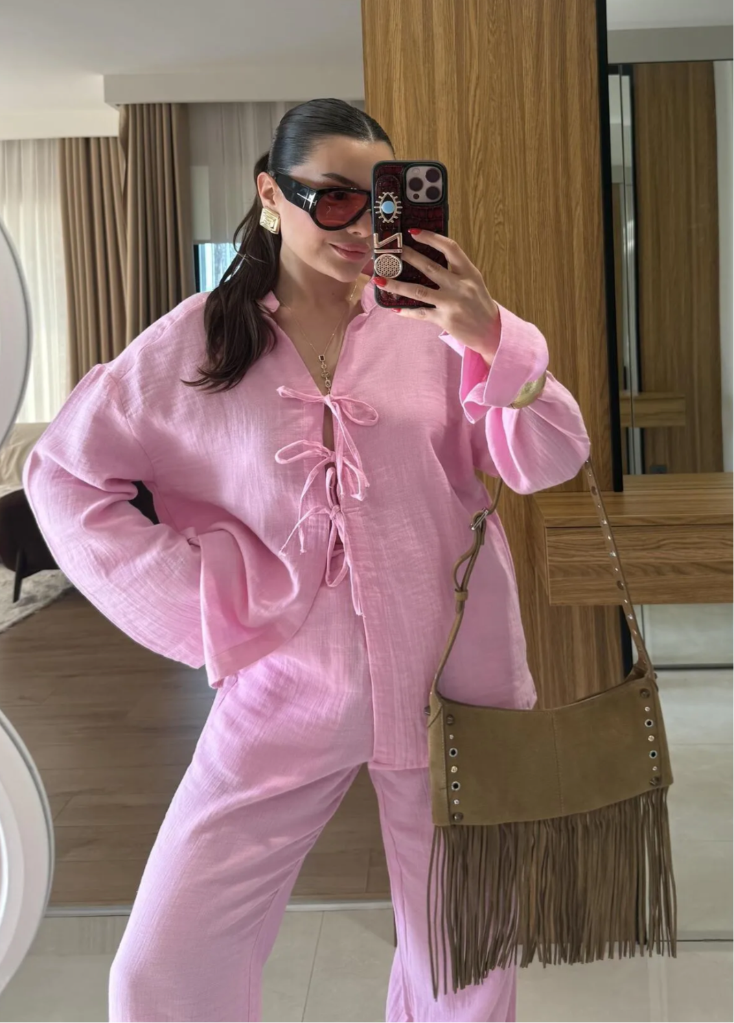 Pink Ribbon Set