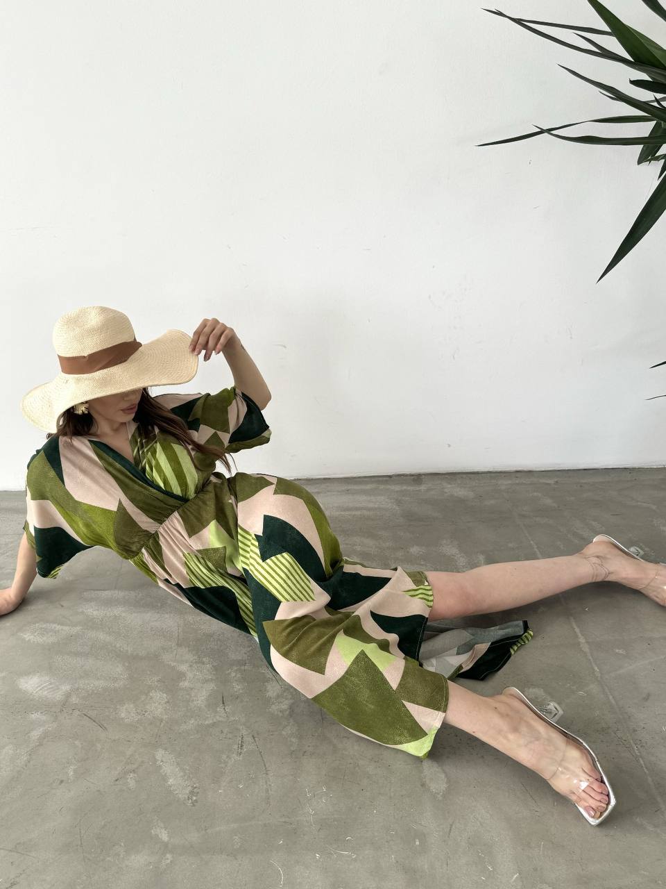 Green Shades Dress