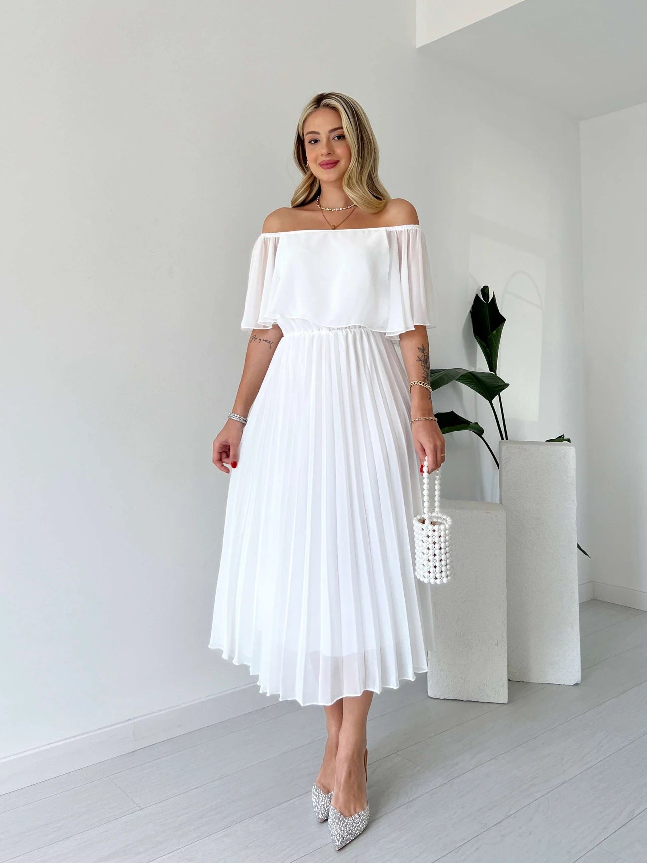 Angela White Dress