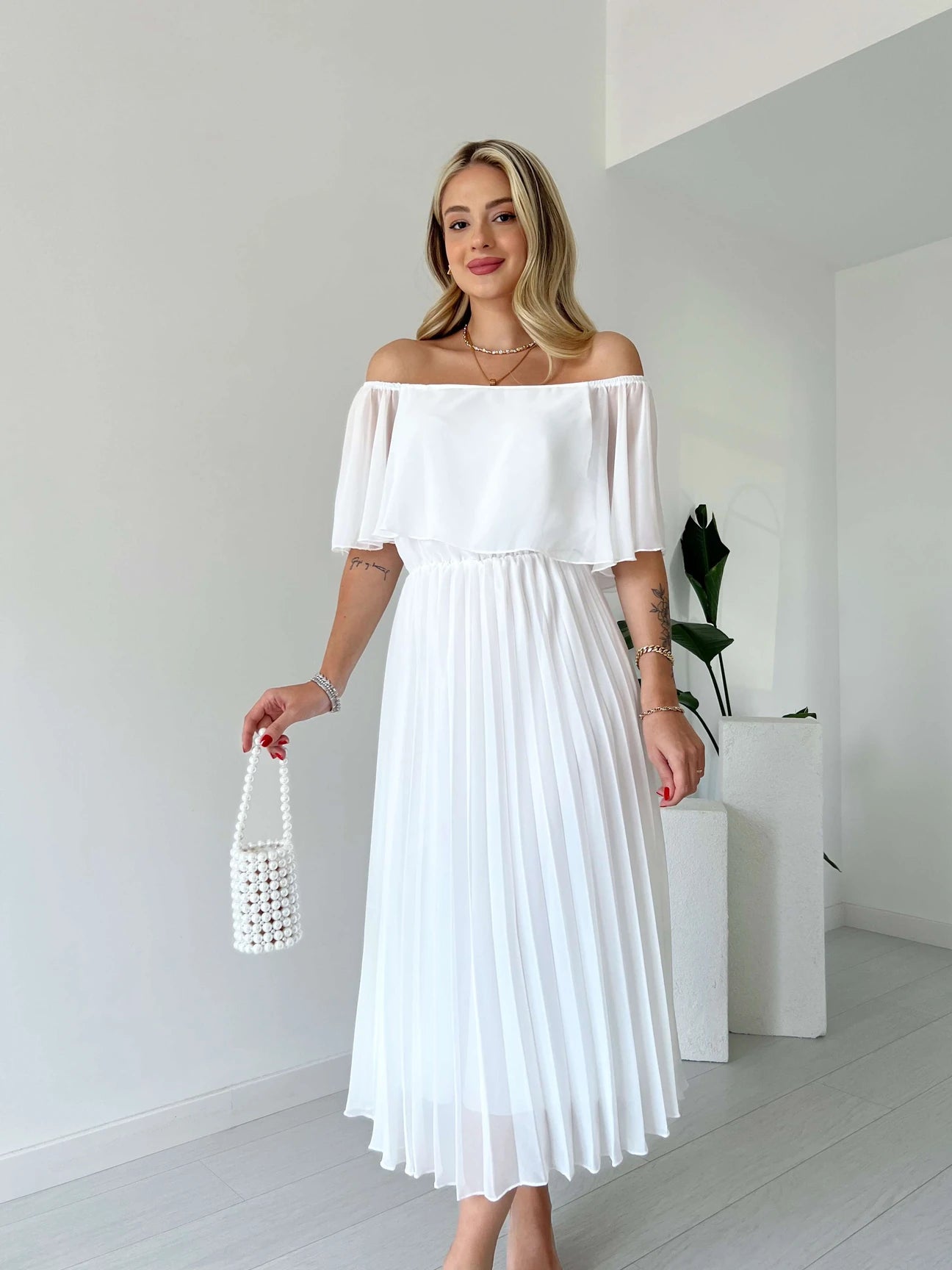 Angela White Dress
