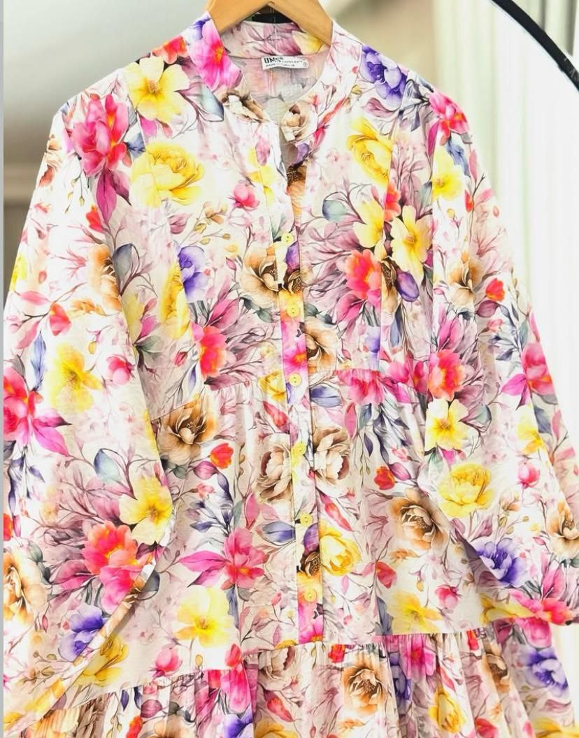 Flowerful Summer Dress