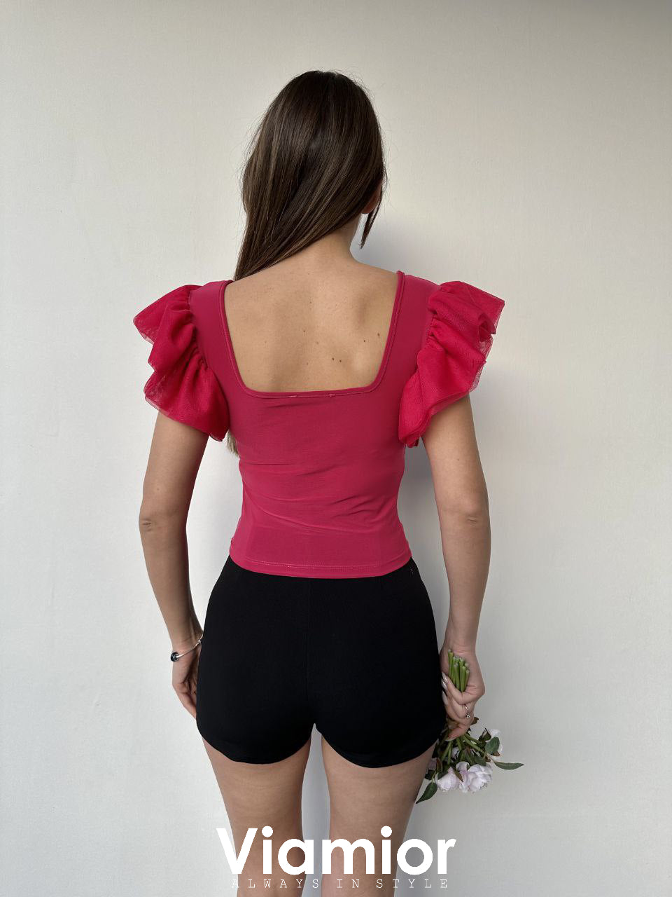 Trendy Fuchisia Top