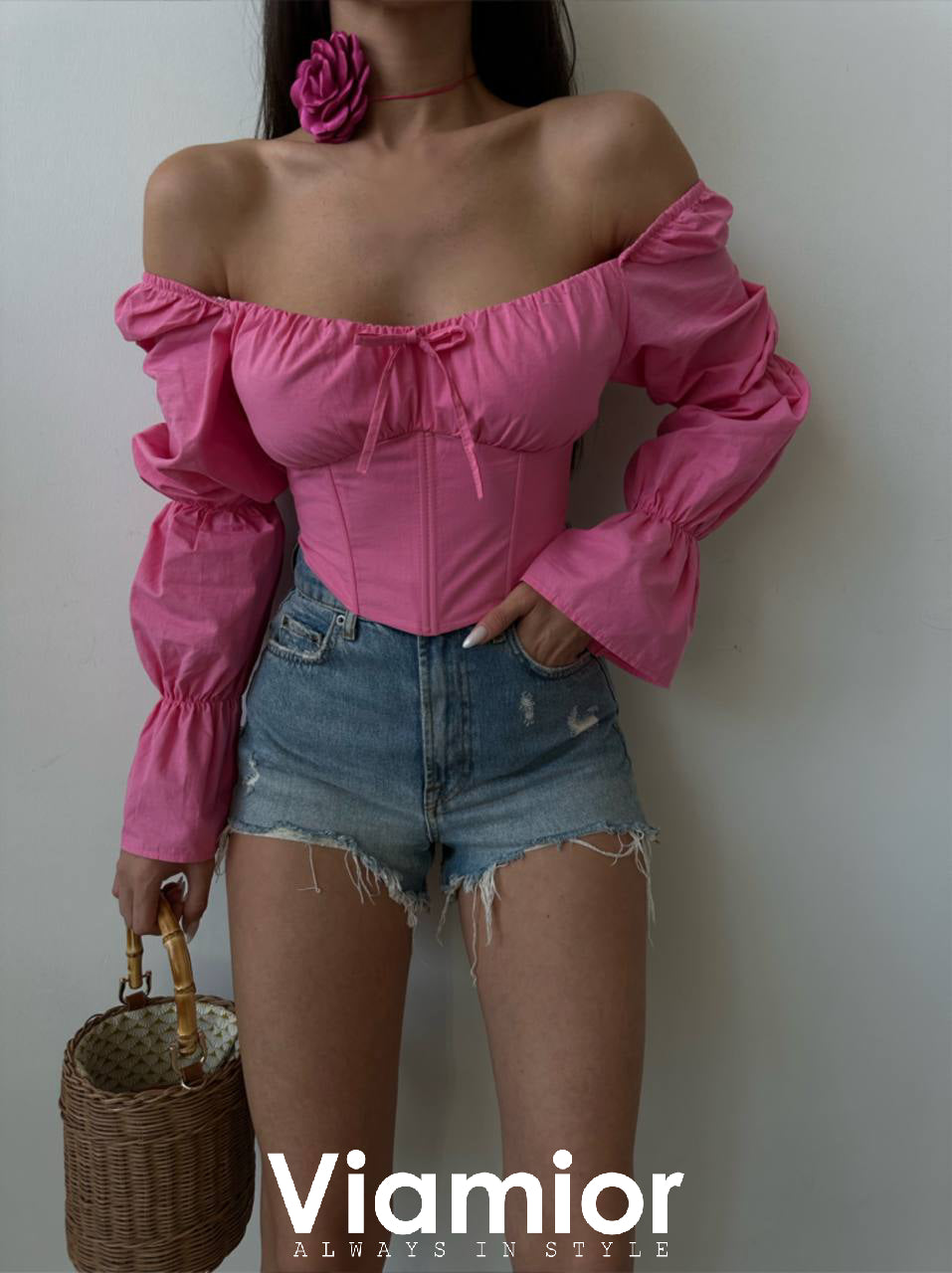 Pink Corset Top