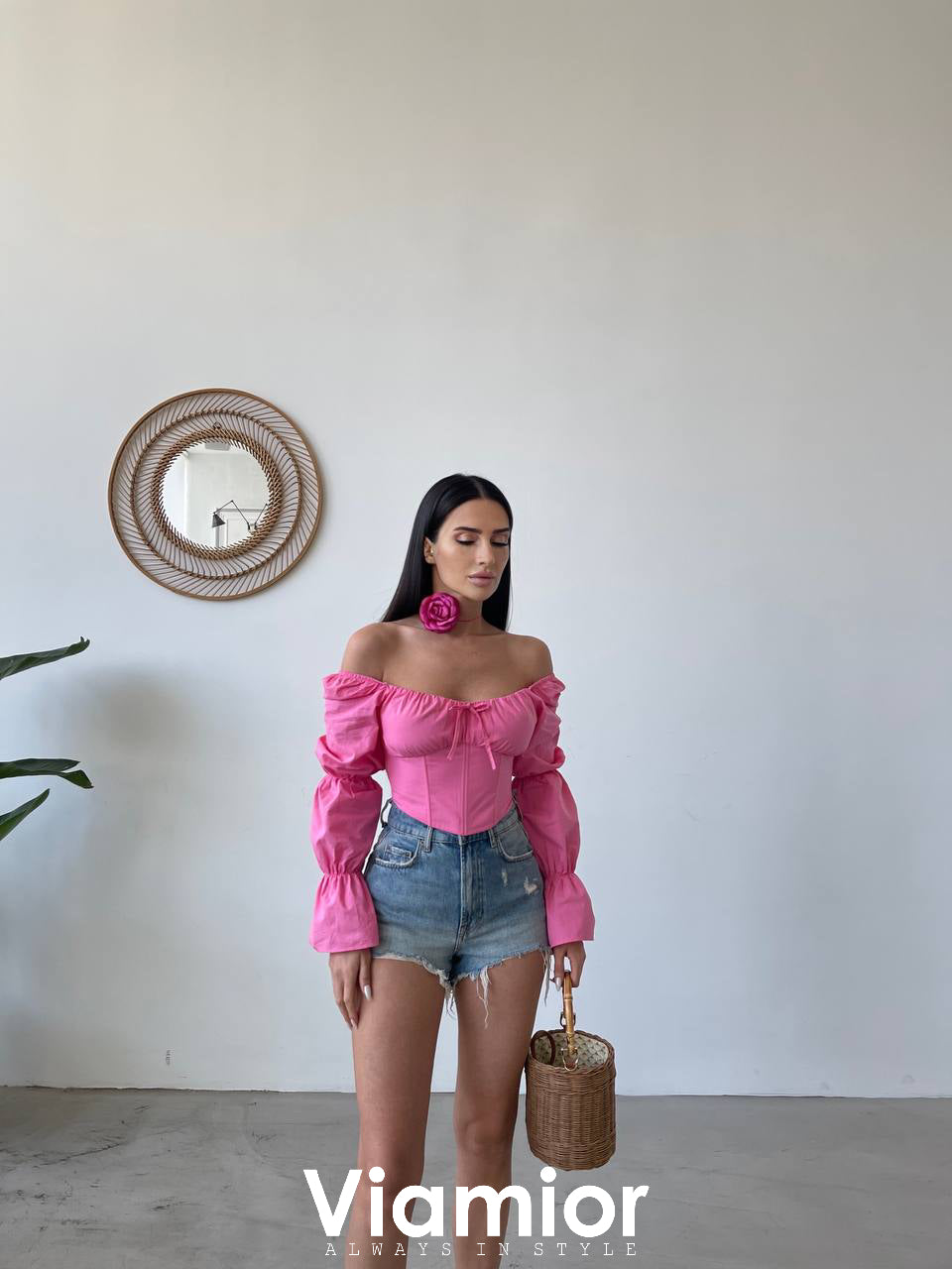 Pink Corset Top