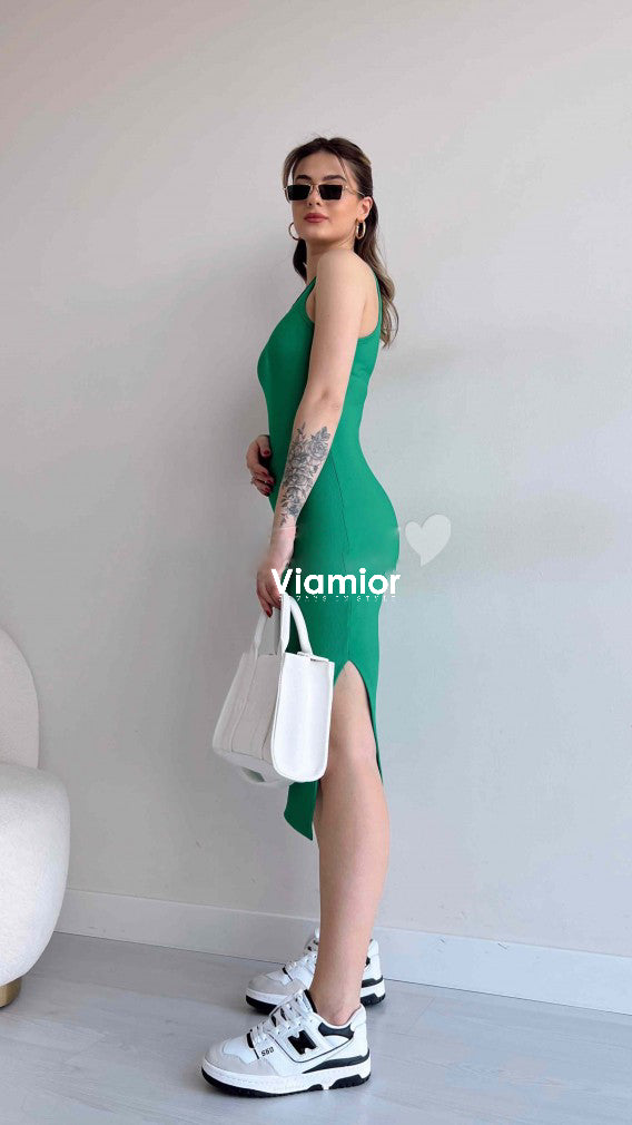 Casual Green Dress