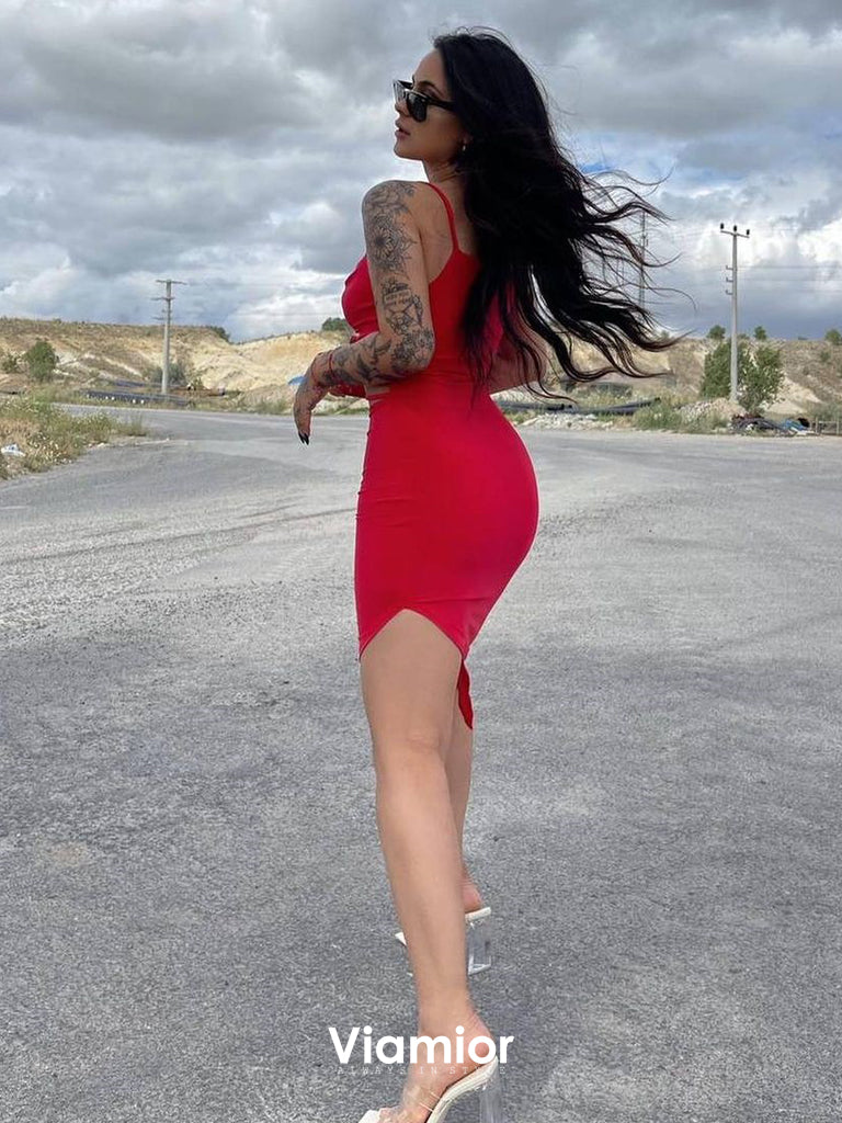 Red Classy Dress