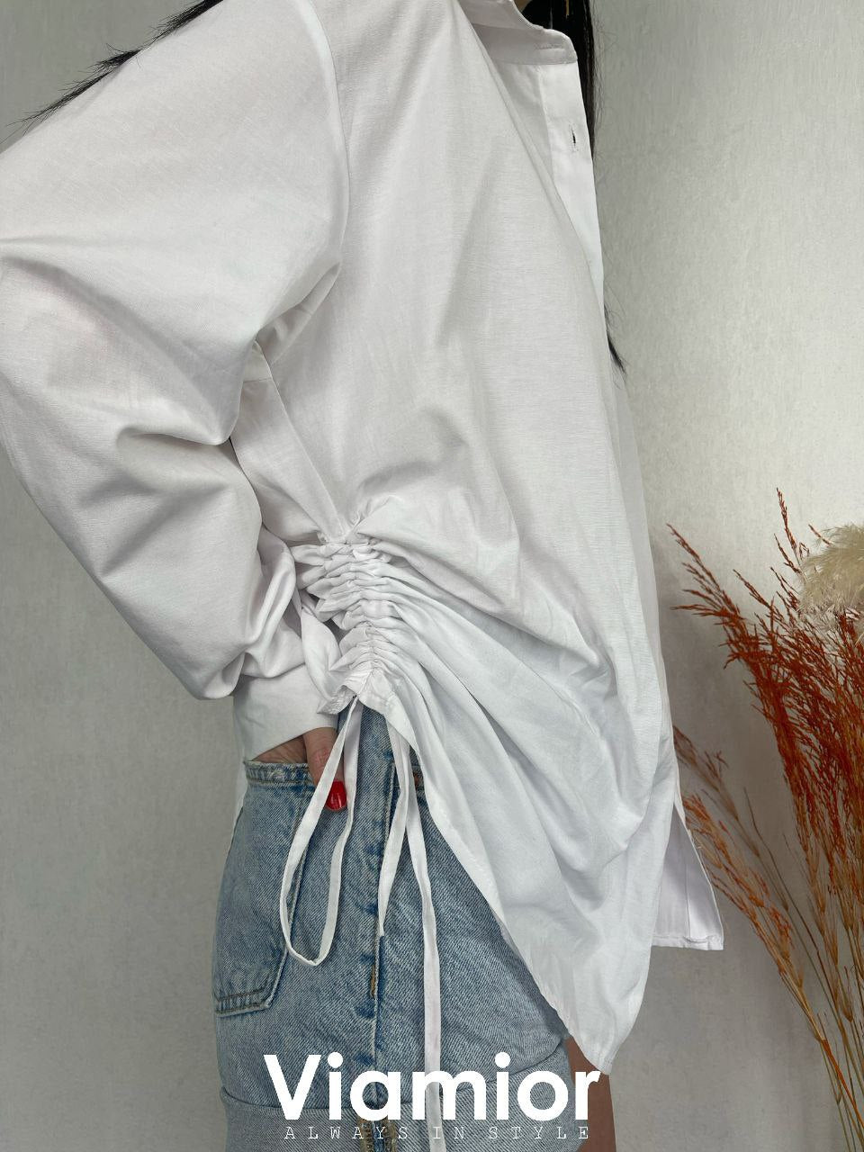 White Casual Chemise