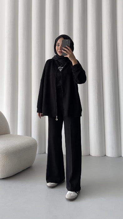 Serena Black Comfy set