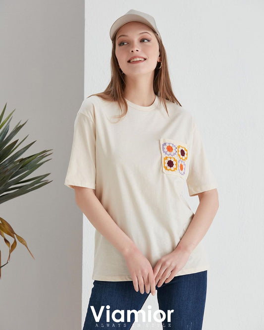Beige T-shirt