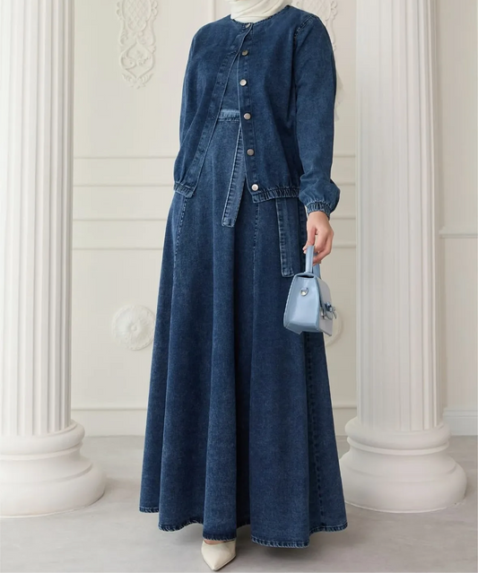 Jeans Dress Set