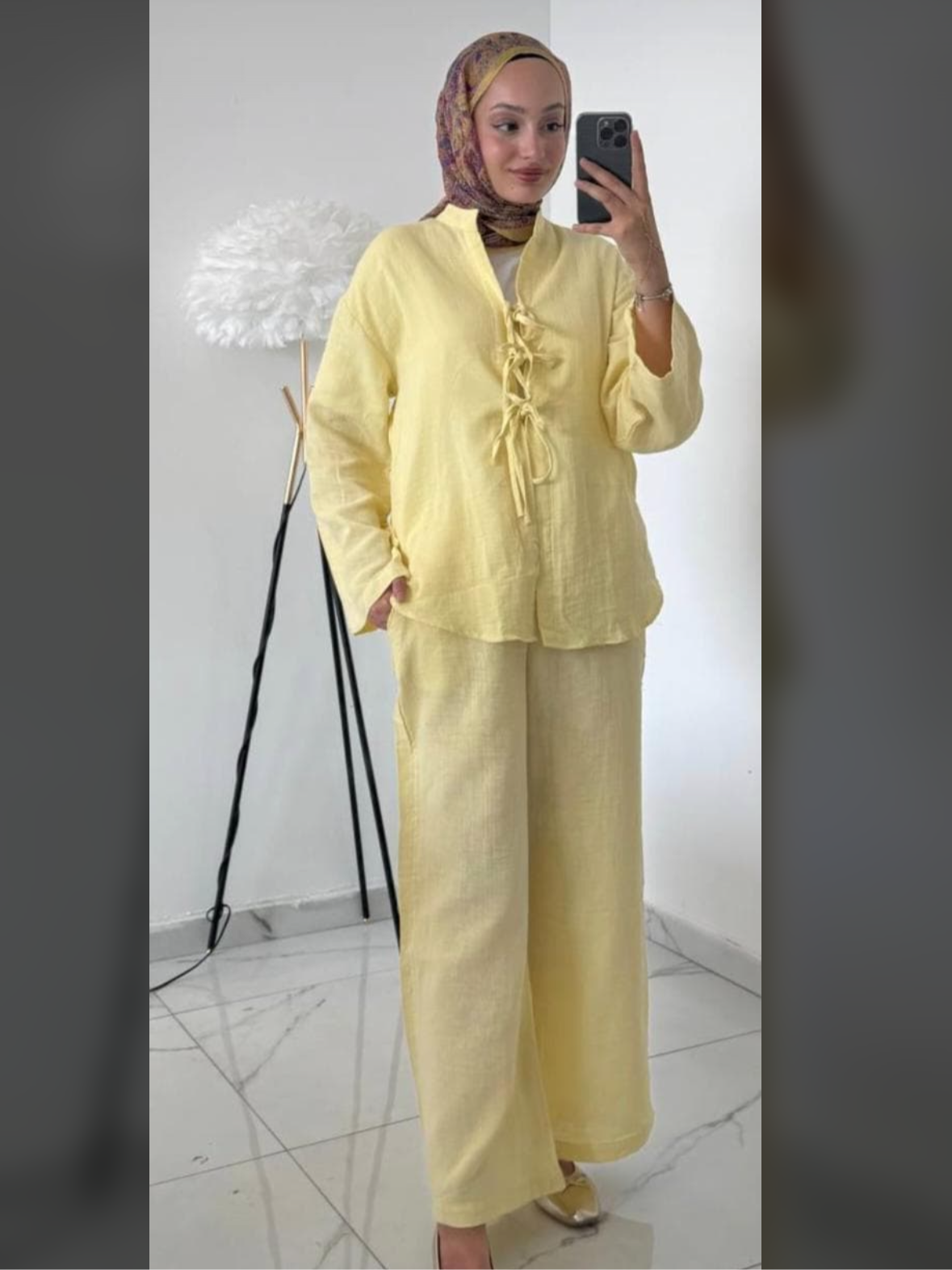 Butter Yellow Ribbon Set