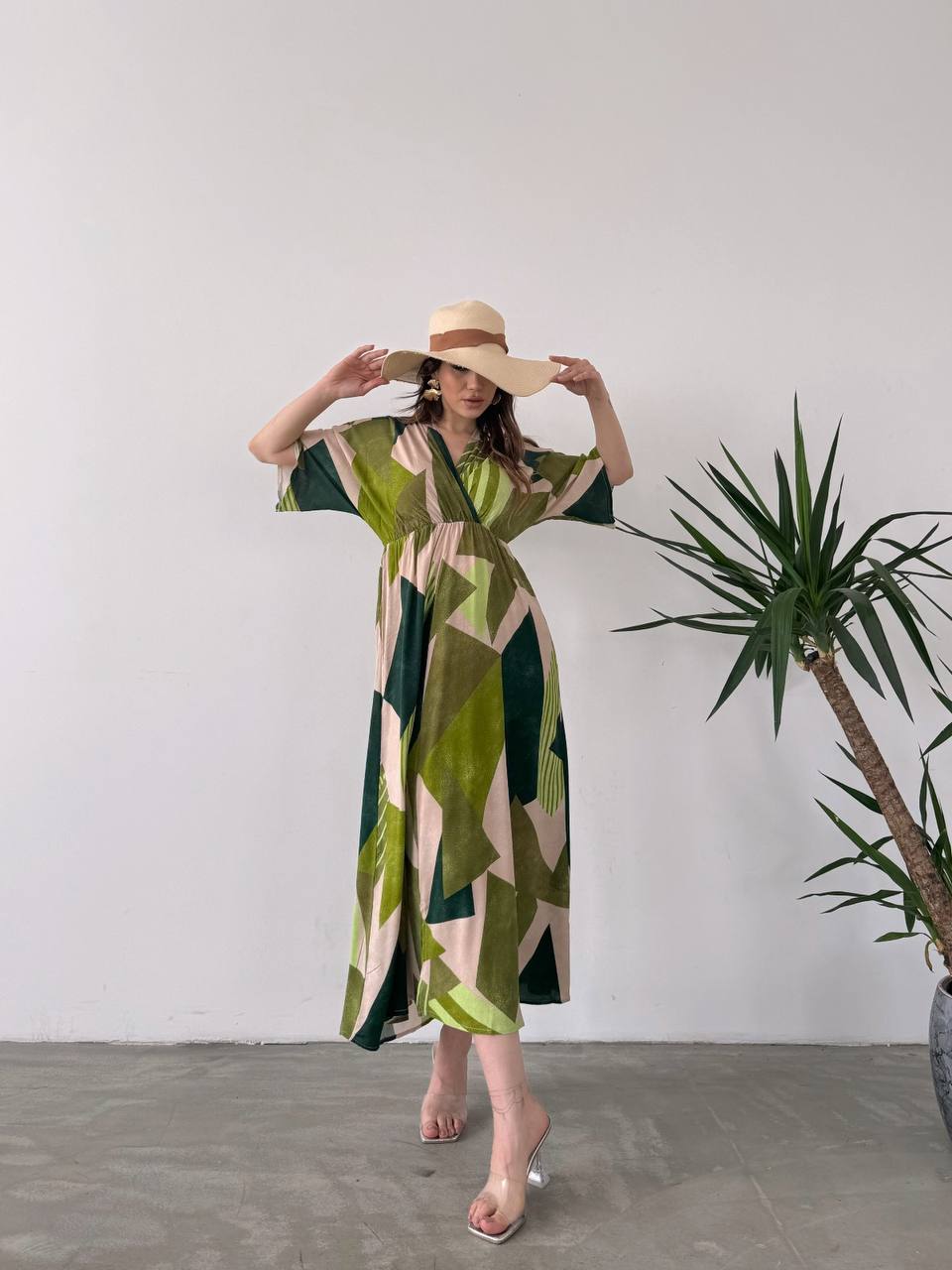 Green Shades Dress