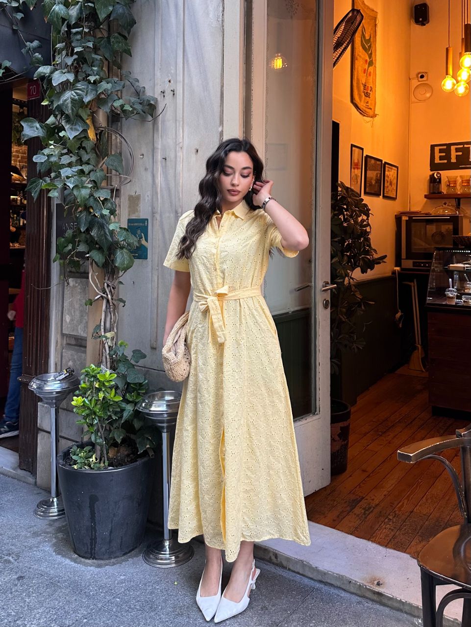 Belle Butter Yellow Dress