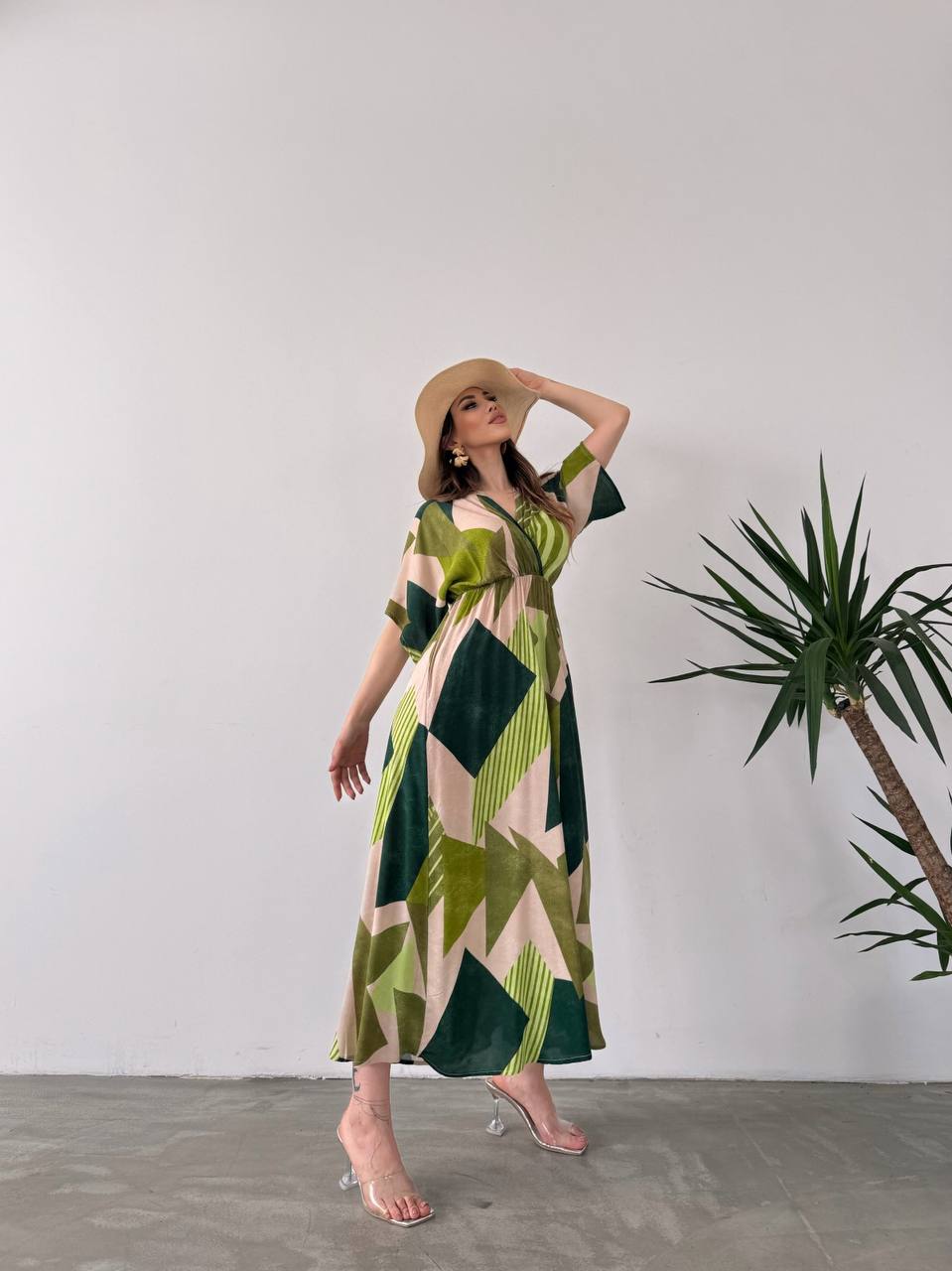Green Shades Dress