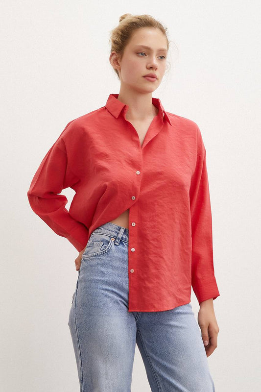 Pastel Red Shirt