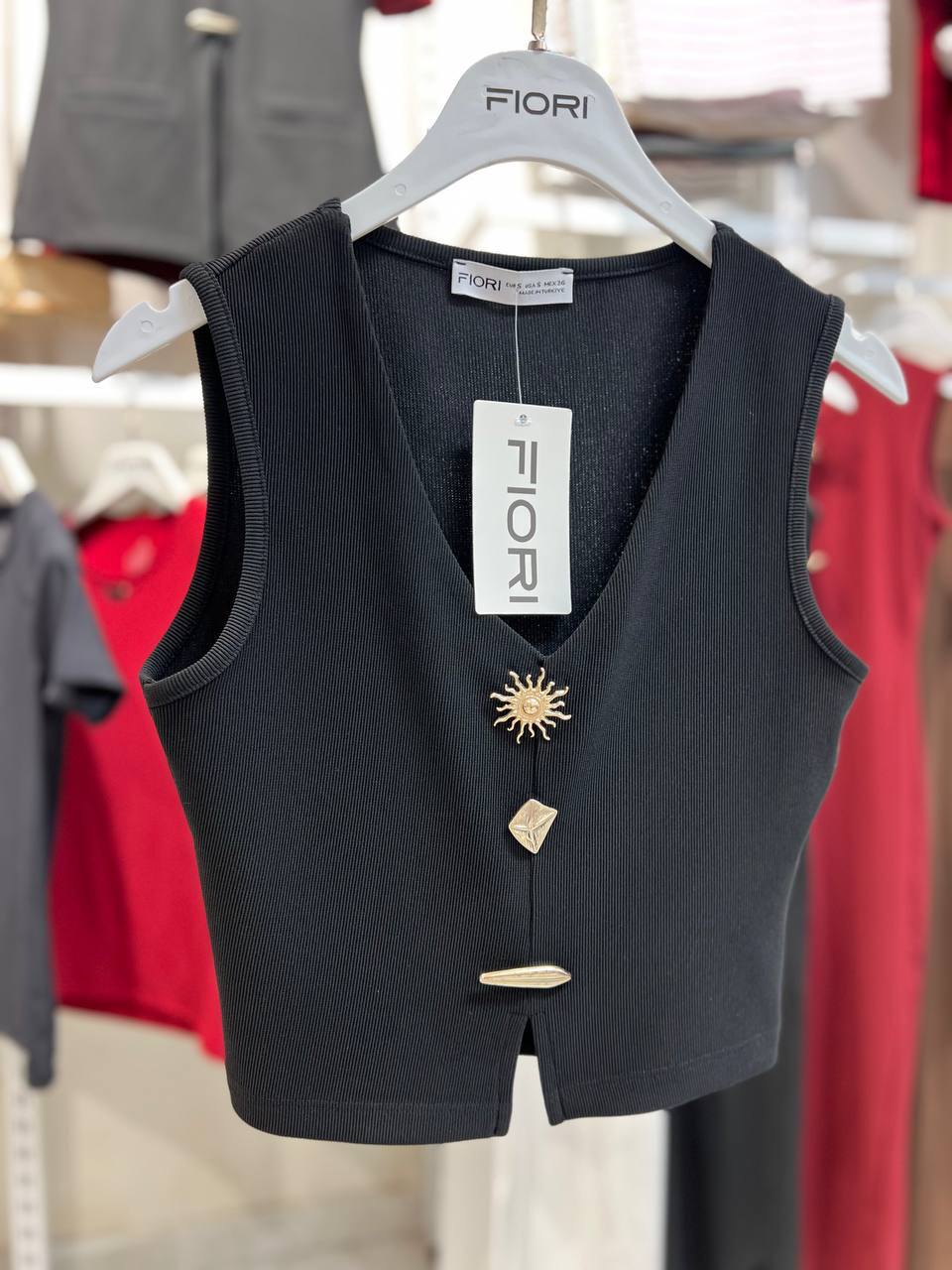 Cleopatra Black Top