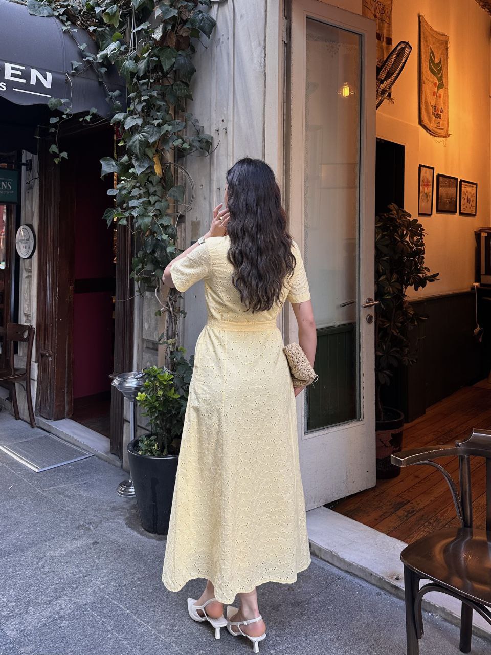 Belle Butter Yellow Dress