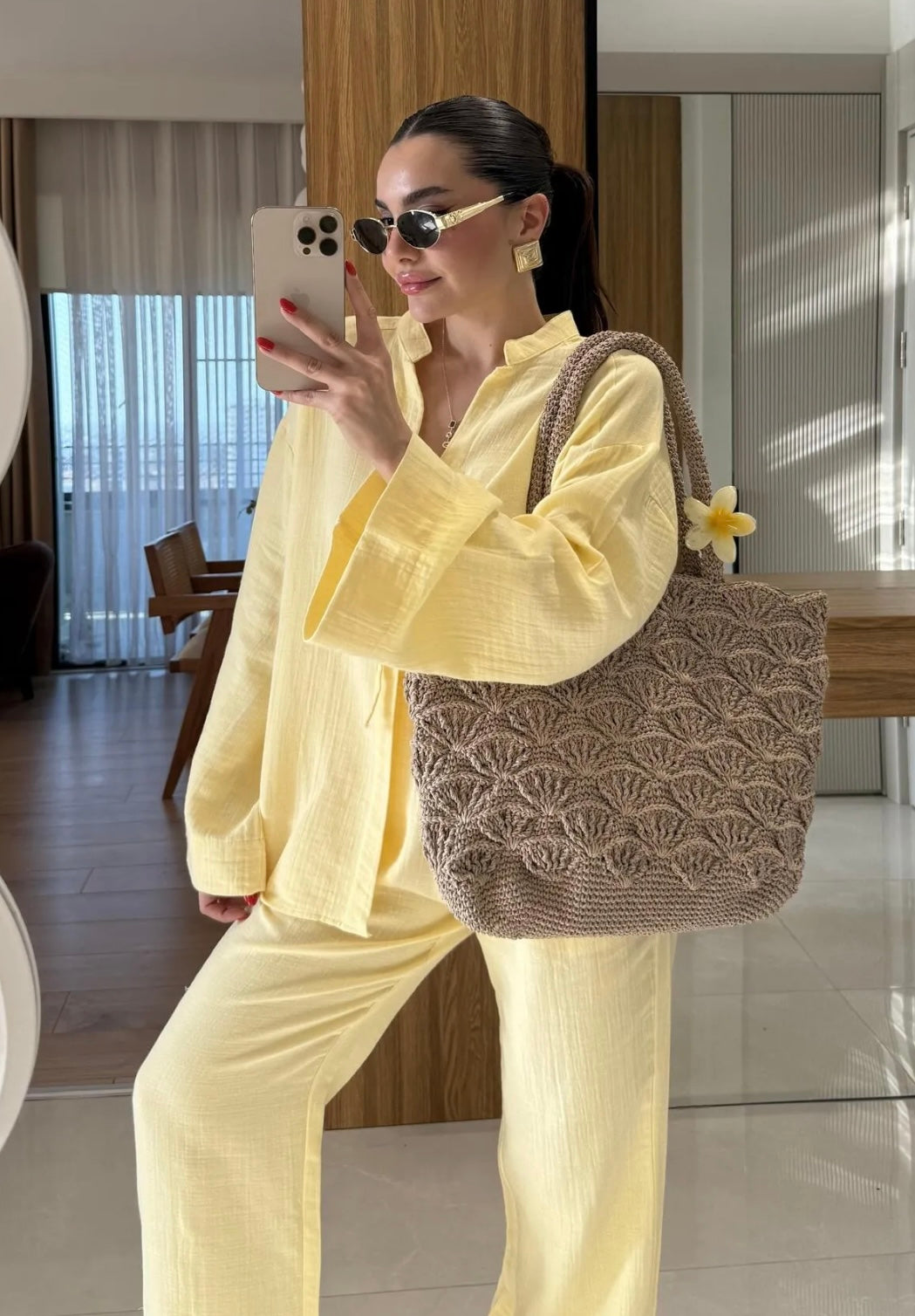 Butter Yellow Ribbon Set