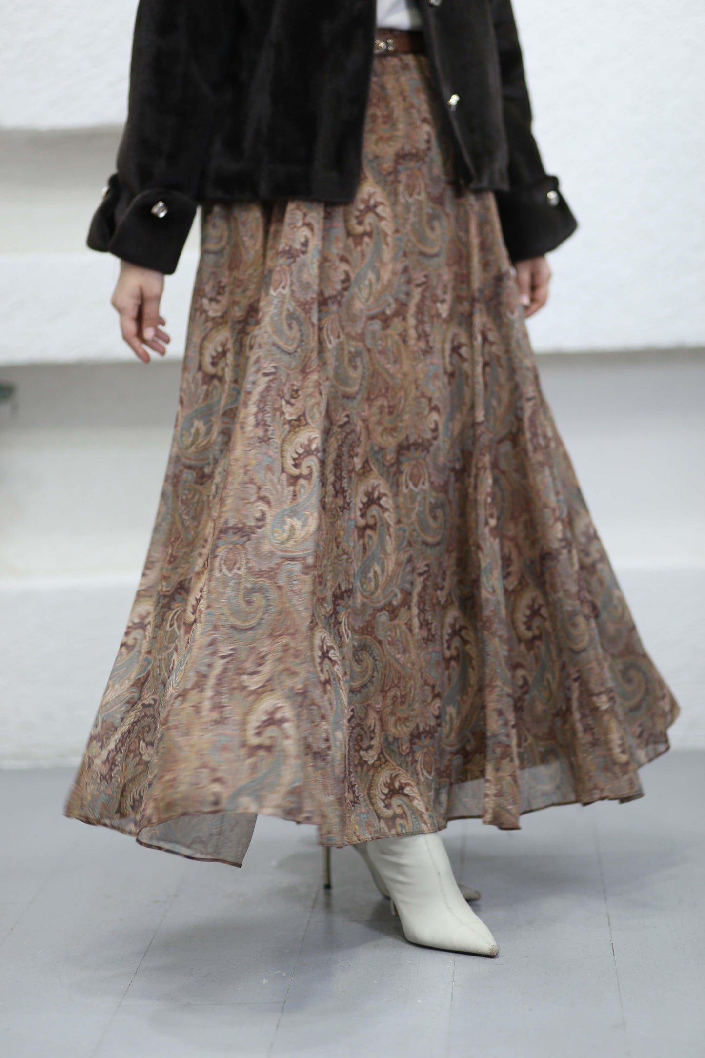 Vintage Chiffon Skirt