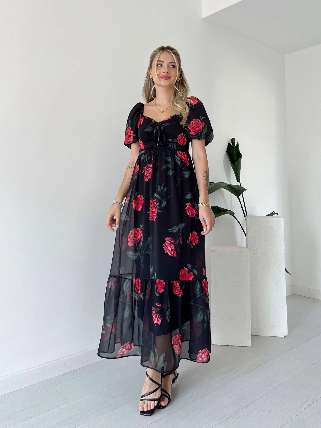 Red Roses Dress