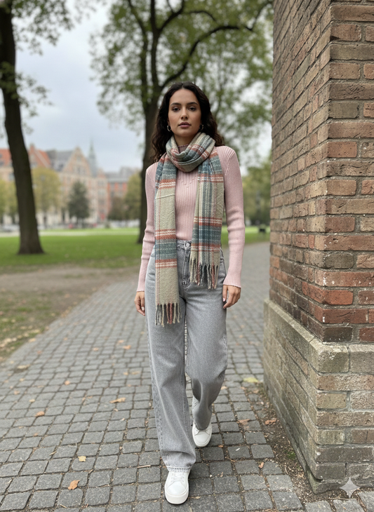 Somo Beige Scarf