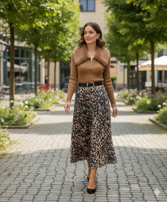 Tigger Plisse Skirt