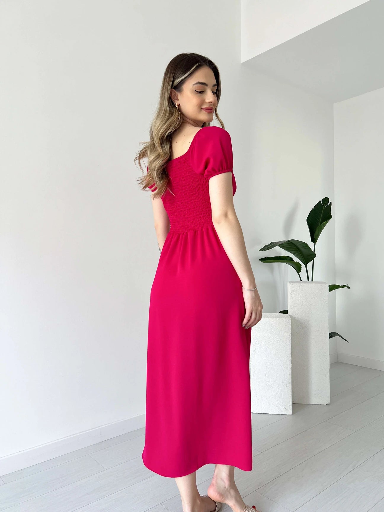 Moana Fuchsia Dress