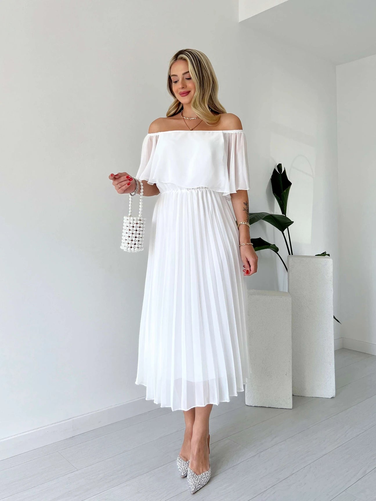 Angela White Dress