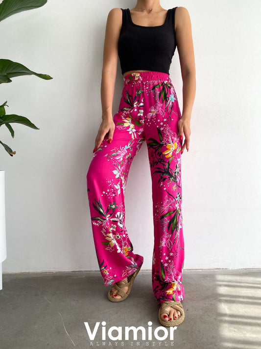 Fuchisia Pants