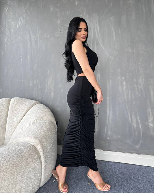 Draped set 2 piece