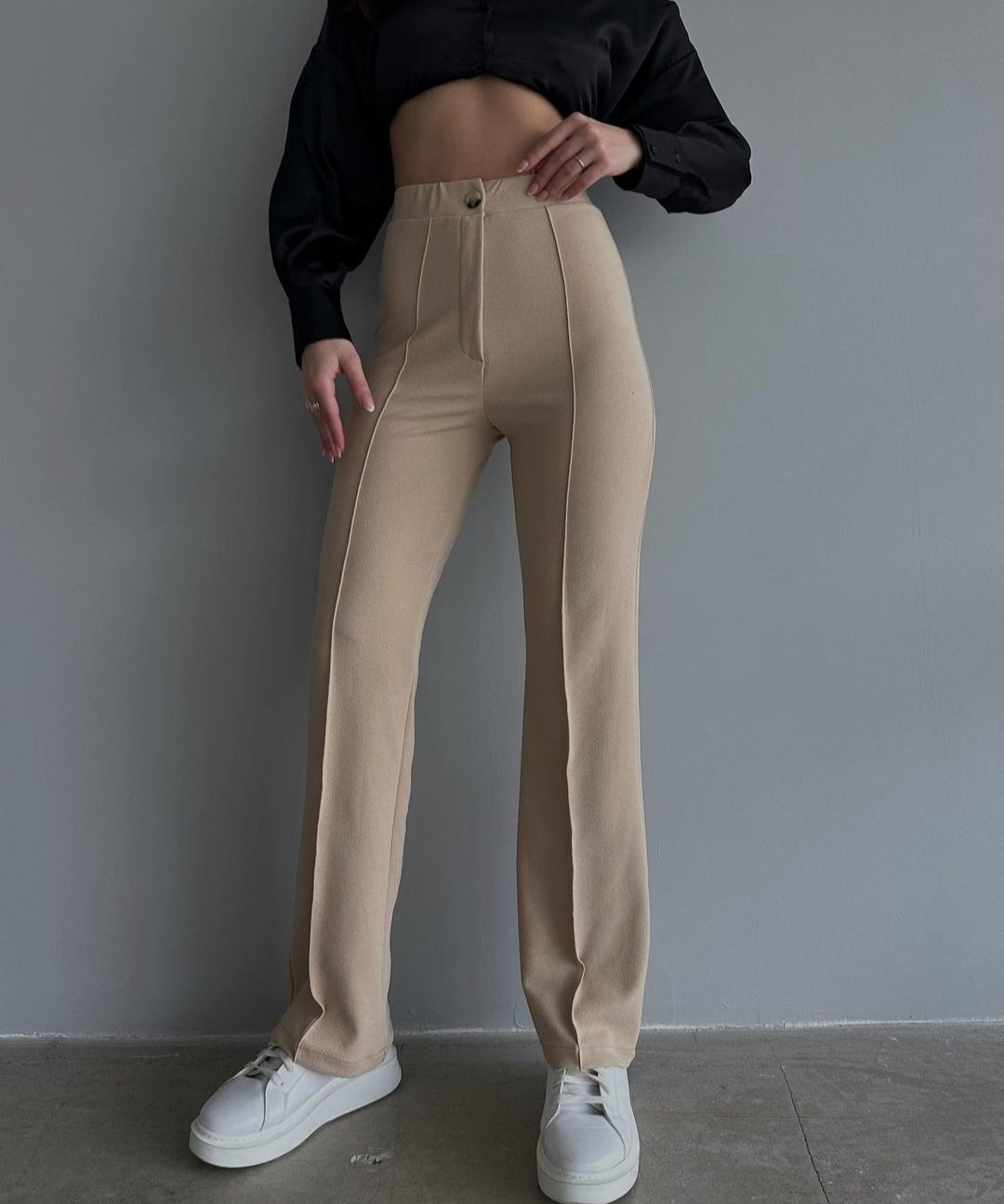 Beige Pants