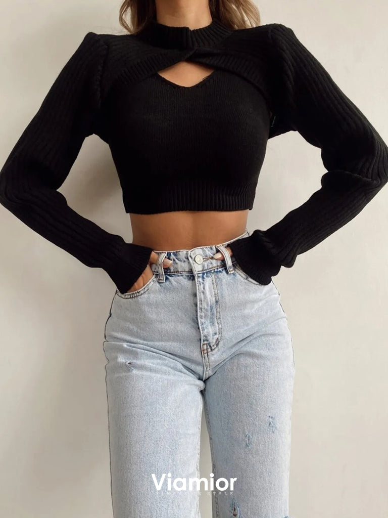 Black Extension Top