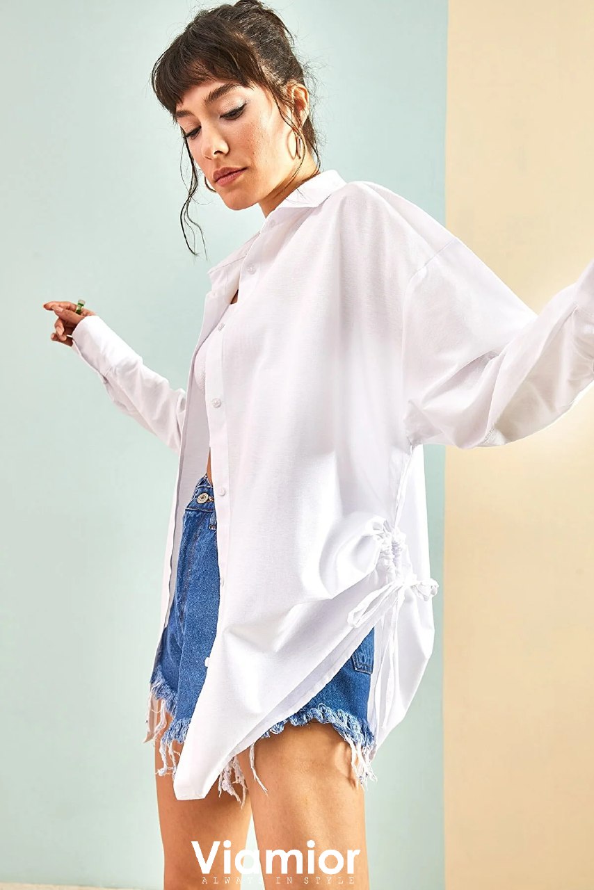 White Casual Chemise