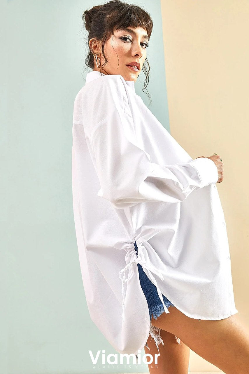 White Casual Chemise