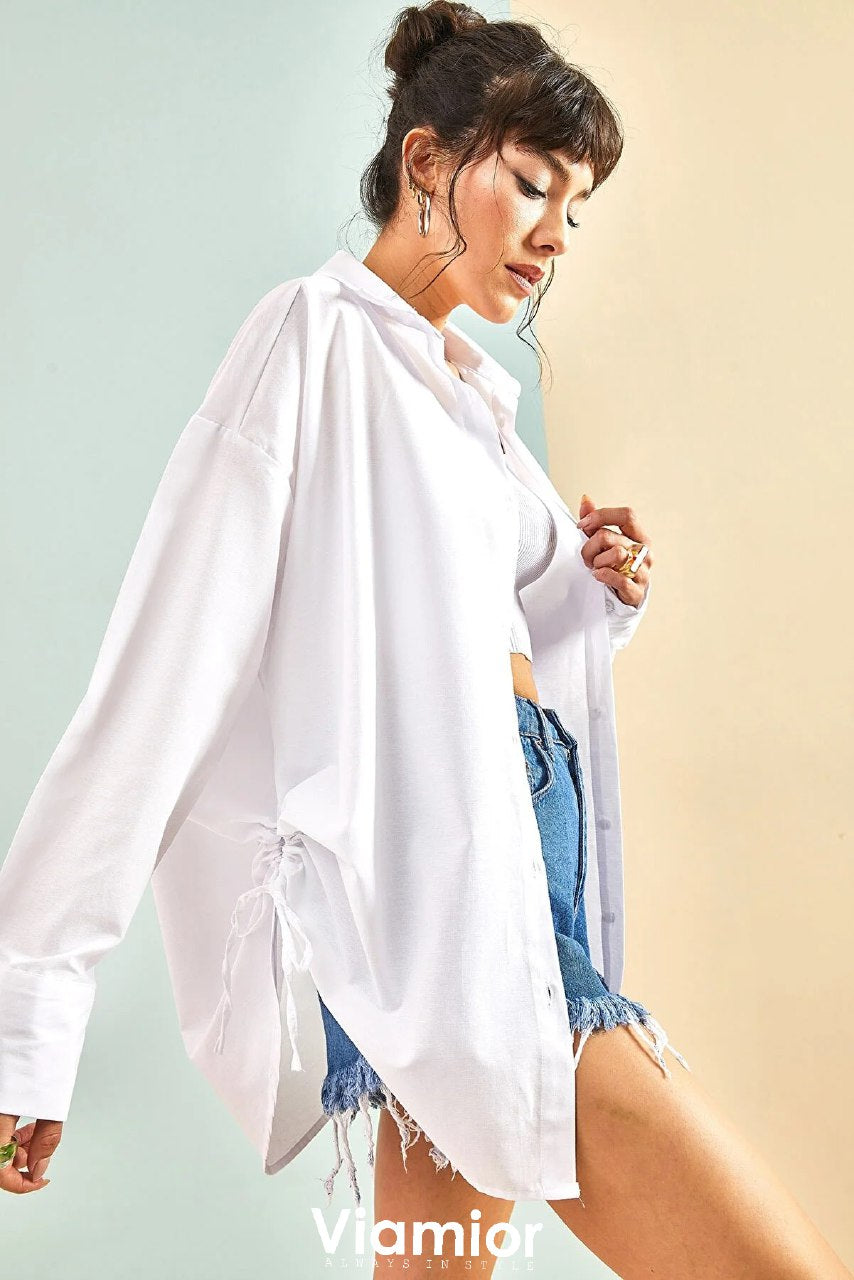 White Casual Chemise